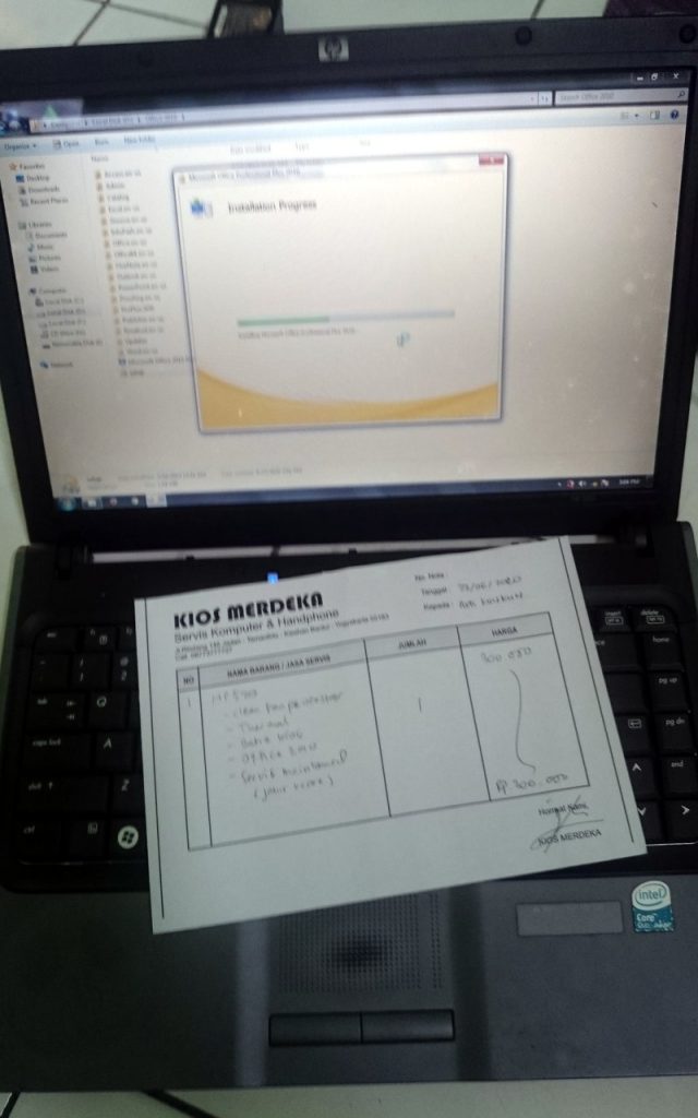 Laptop HP 520 Mati Sendiri IC Vcore Bermasalah