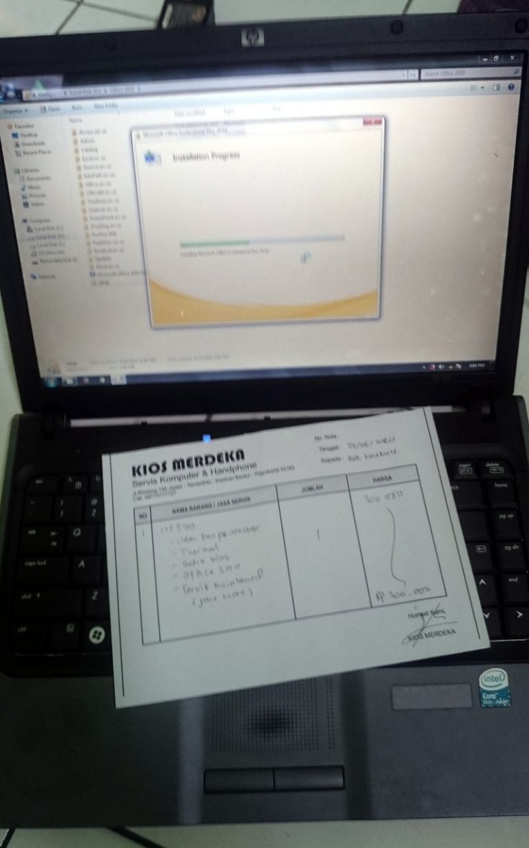 Laptop HP 520 Mati Sendiri IC Vcore Bermasalah