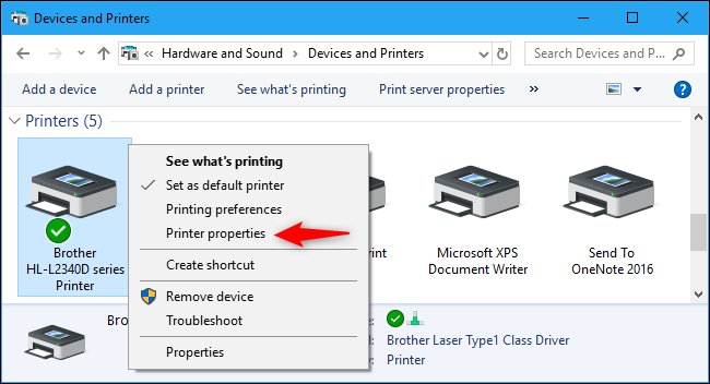 Temukan Port dan Driver Printer Anda