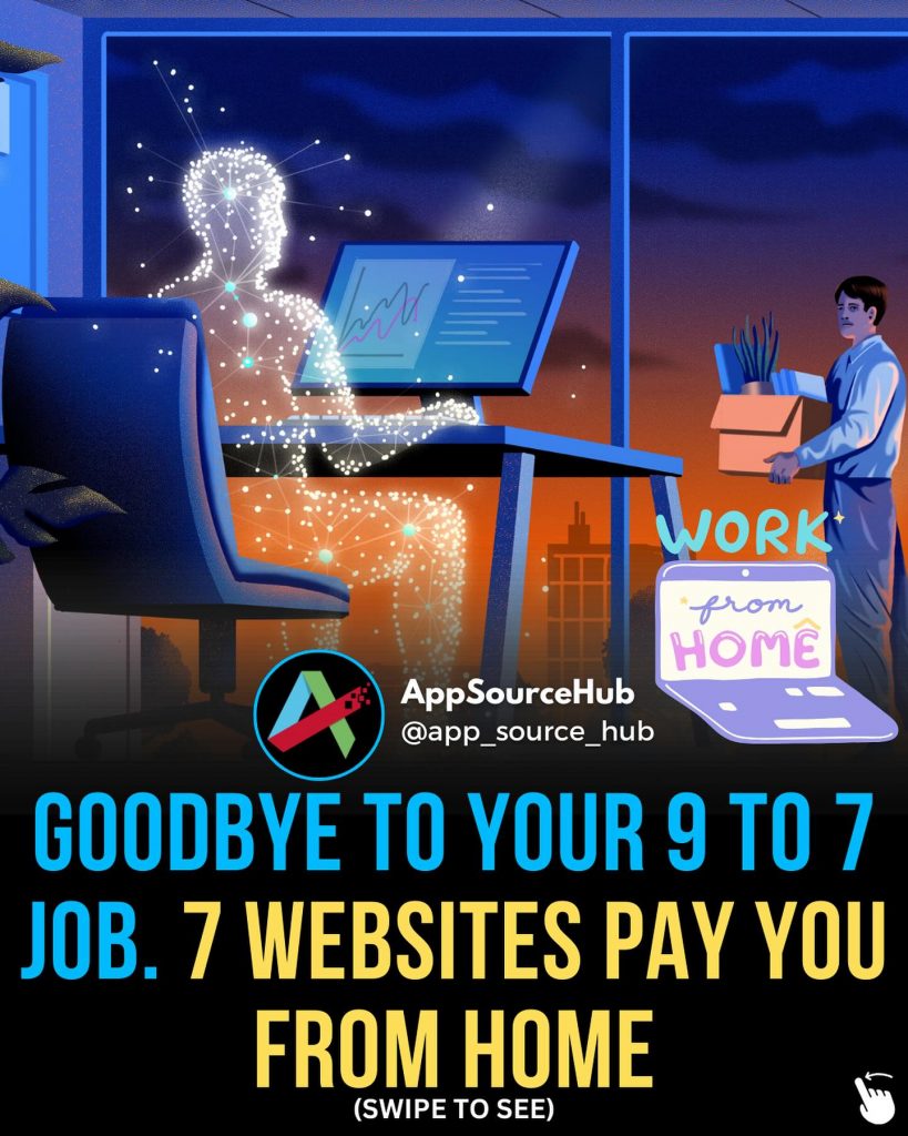 Embrace Freedom: 7 Online Platforms That Pay You Handsomely While Working From Home – Bid Farewell to the 9-to-5 Grind