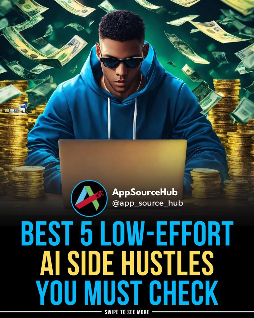 Unlock Lucrative Opportunities: 5 Overlooked AI Side Hustles for a $5000/Month Income – Stay Ahead with Future-proof AI Jobs! Discover Low-Effort AI Tools for Success