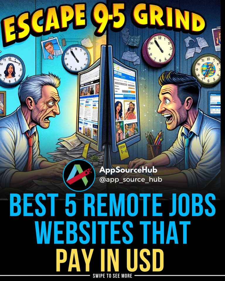 Dollars and Distance: Top 5 Remote Job Platforms Paying in USD