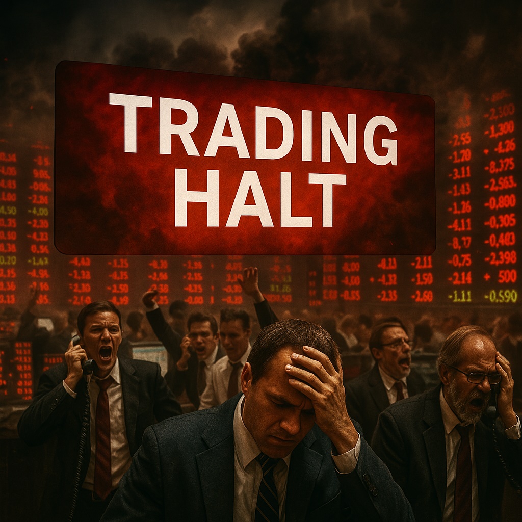Pasar Saham Anjlok, Trading Dihentikan! Apa yang Harus Dilakukan Trader Kecil?