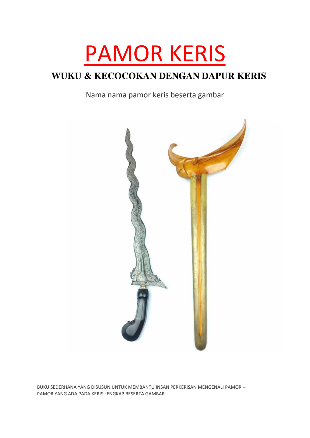 Temukan nama pamor keris lengkap dengan gambar dan kecocokan dhapur keris berdasarkan wuku kelahiran Jawa Anda. Download sekarang!