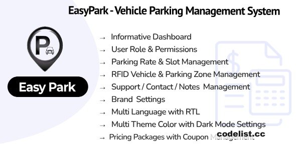 EasyPark SaaS v2.0 – Vehicle Parking Management System
