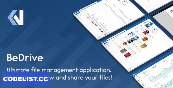 BeDrive v3.2.1 – File Sharing and Cloud Storage