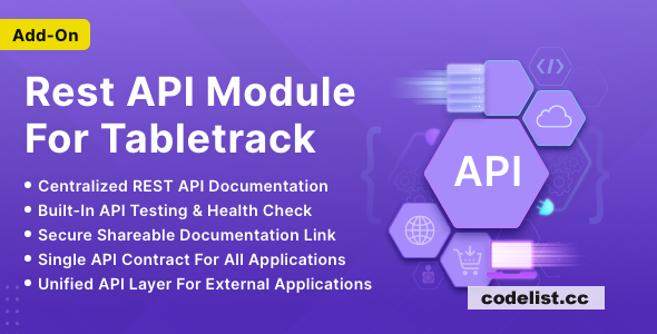 RestApi Module for TableTrack v2.0.04