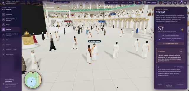 Simulator Umroh dan Haji Syumra Kini Multiplayer, Bisa Dicoba Gratis