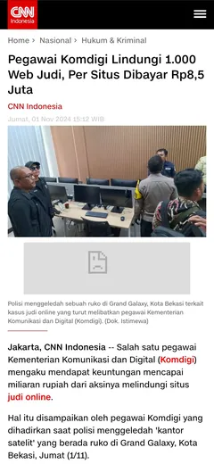 302 dari 304 Situs .go.id Rentan Celah PHP, Komdigi Disorot