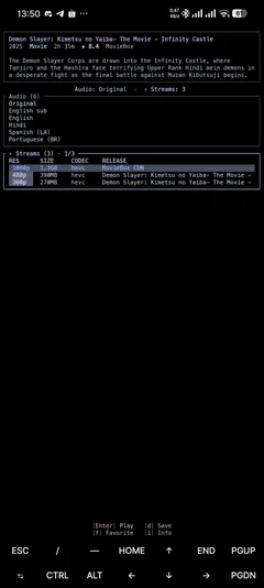 MovieBox-TUI: Cari Film dan Serial Langsung dari Terminal, Bisa di Termux