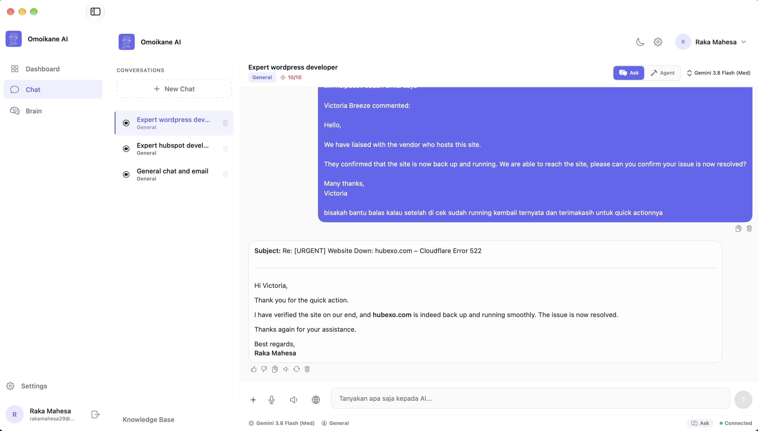 AI Workflow Harian: Cukup Ngobrol ke Satu Orchestrator?