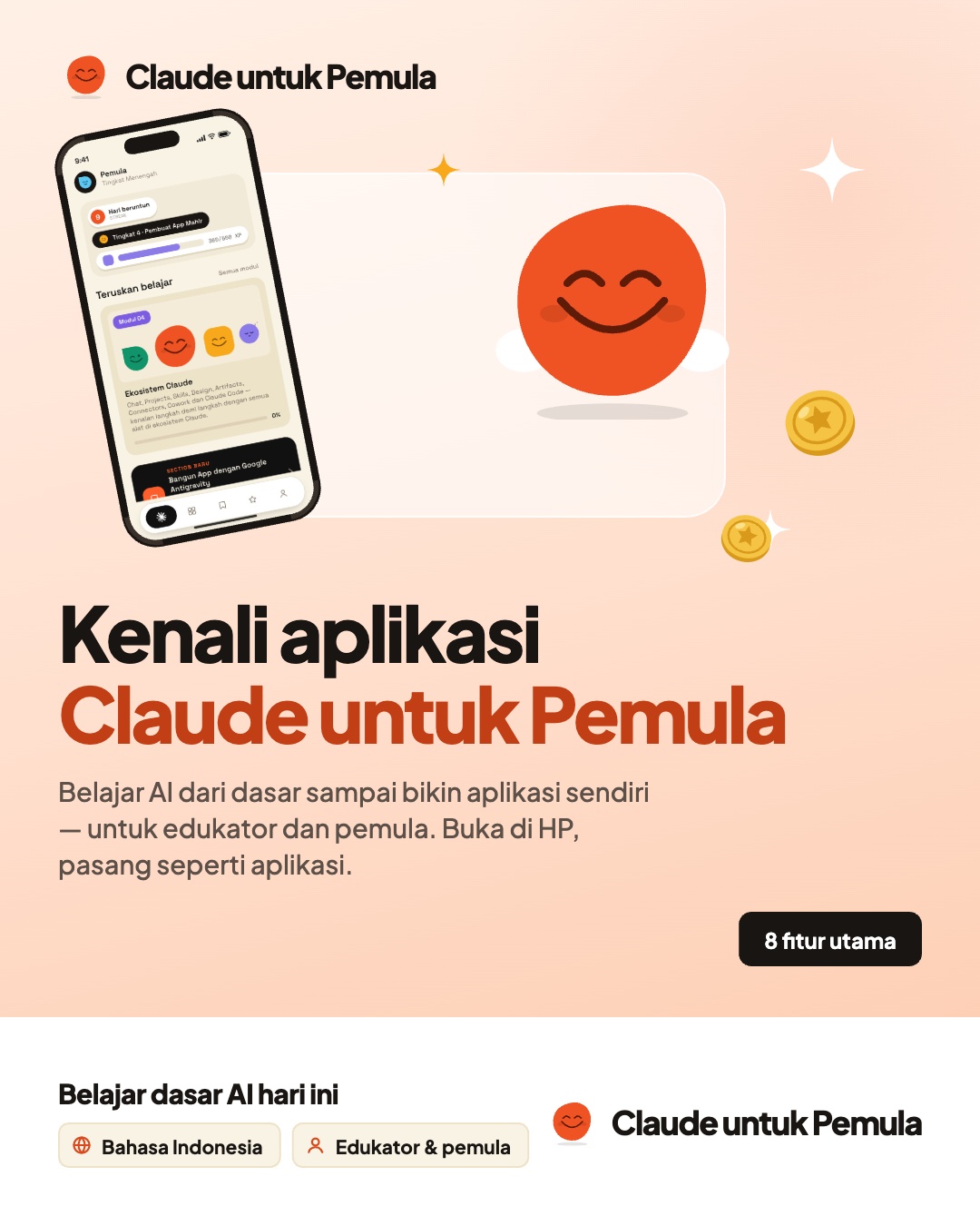 Workflow Bikin Aplikasi Edukasi Pakai AI, Cara Guru Tanpa Coding