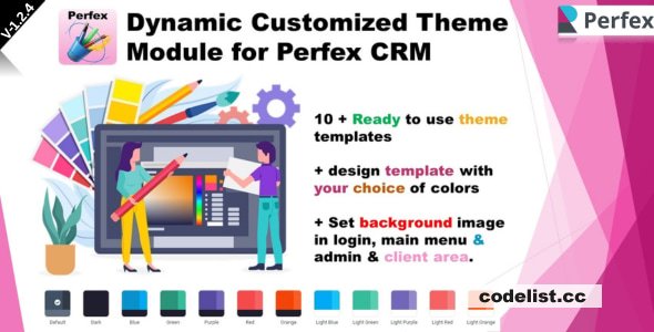 Dynamic Customized Theme Module for Perfex CRM v1.2.4