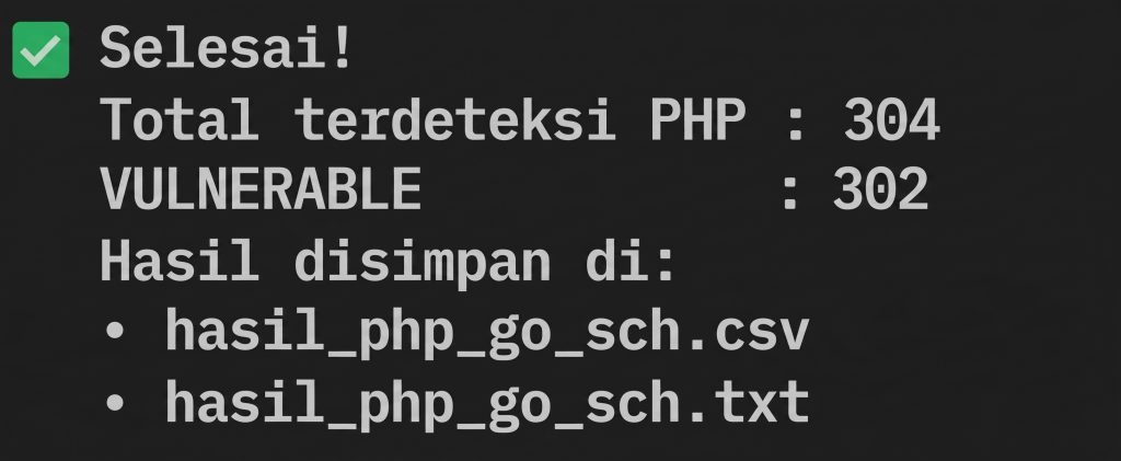 302 dari 304 Situs .go.id Rentan Celah PHP, Komdigi Disorot