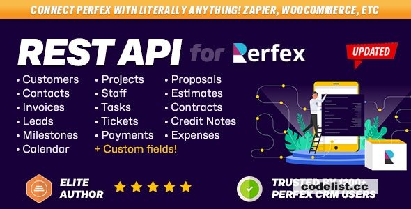 REST API module for Perfex CRM v3.1.0